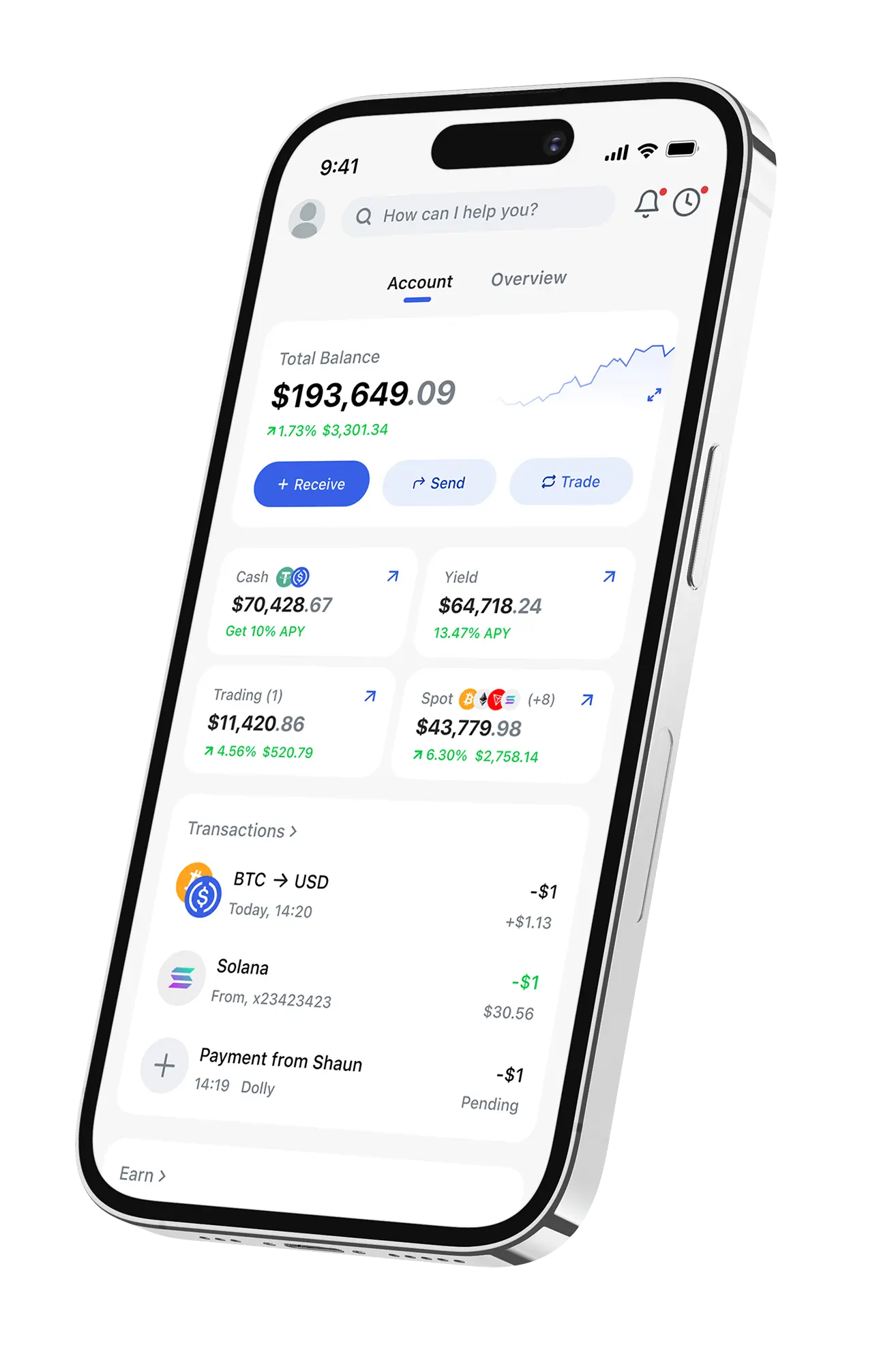 Mobile App Interface