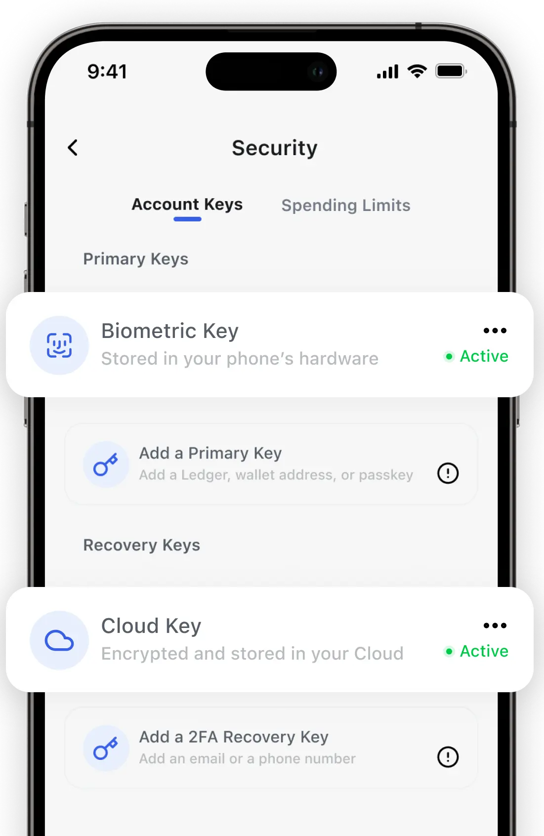 Security App Interface